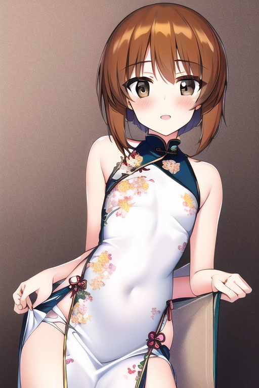 西住みほ
ガールズ&パンツァー
チャイナドレス