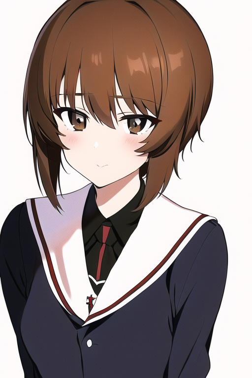 西住みほ
ガールズ&パンツァー
制服