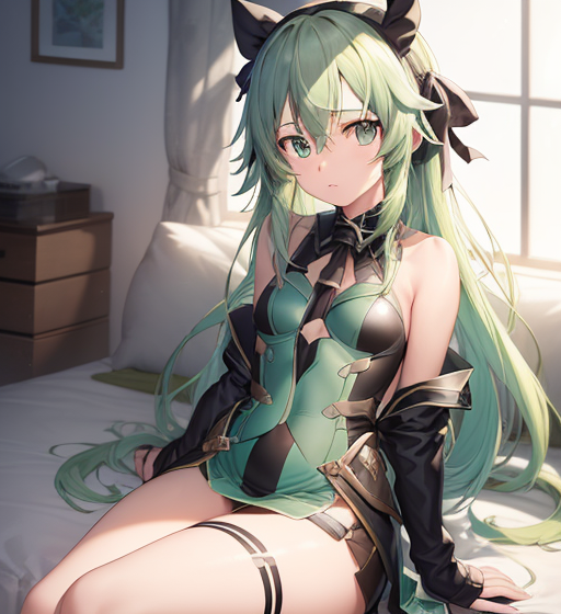 エメラルドヘアー
long hair
ロングヘアー
少女