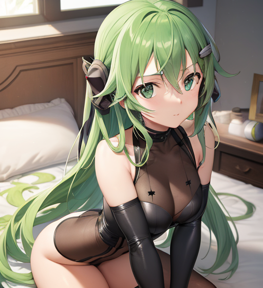 エメラルドヘアー
long hair
ロングヘアー
少女