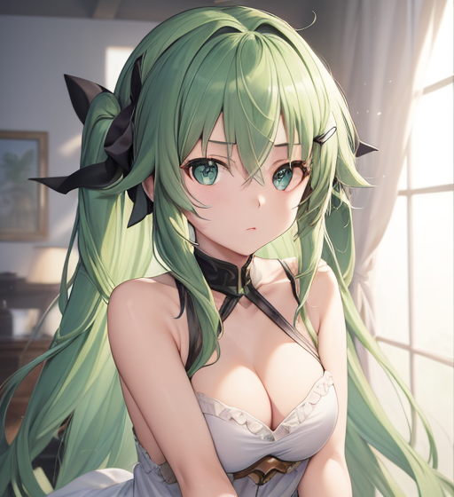 エメラルドヘアー
long hair
ロングヘアー
下着
少女