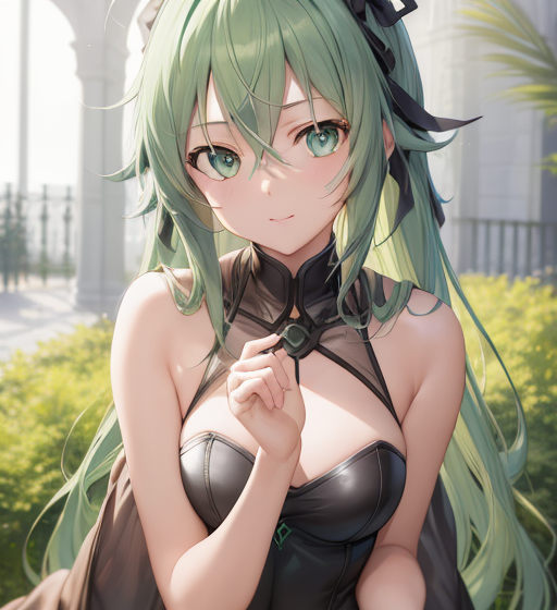 エメラルドヘアー
long hair
ロングヘアー
少女