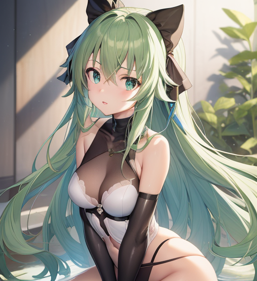 エメラルドヘアー
long hair
ロングヘアー
少女