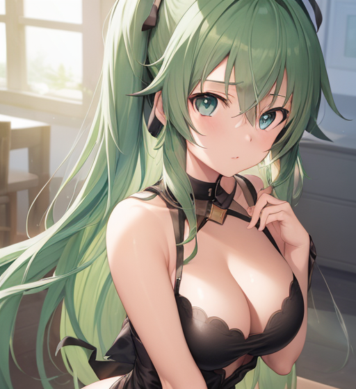 エメラルドヘアー
long hair
ロングヘアー
少女