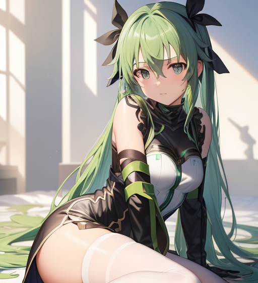 エメラルドヘアー
long hair
ロングヘアー
少女