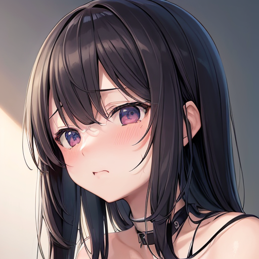 nsfw black hair 黒髪　ロング　少女