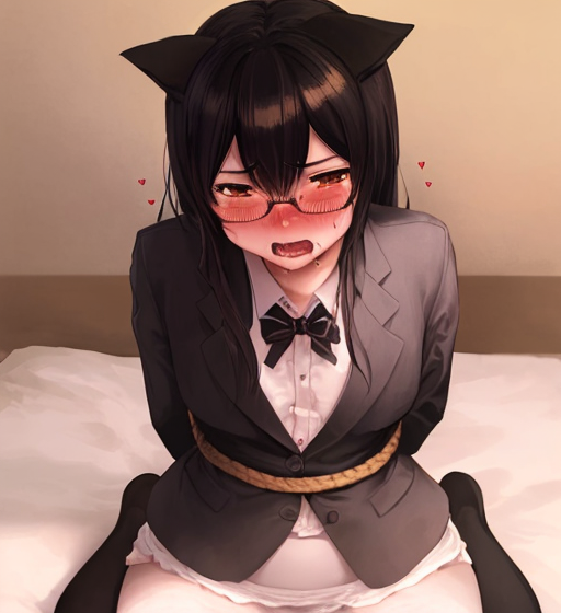 ケモ耳
少女
眼鏡
眼鏡